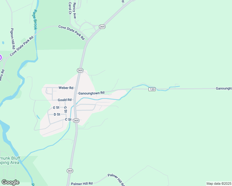 map of restaurants, bars, coffee shops, grocery stores, and more near 50 Ganoungtown Road in Port Crane