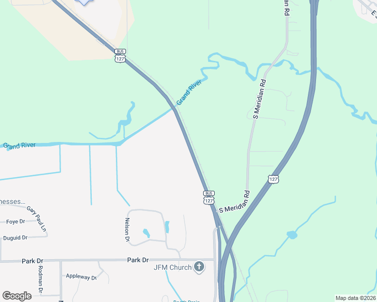 map of restaurants, bars, coffee shops, grocery stores, and more near 2346 Brooklyn Road in Jackson