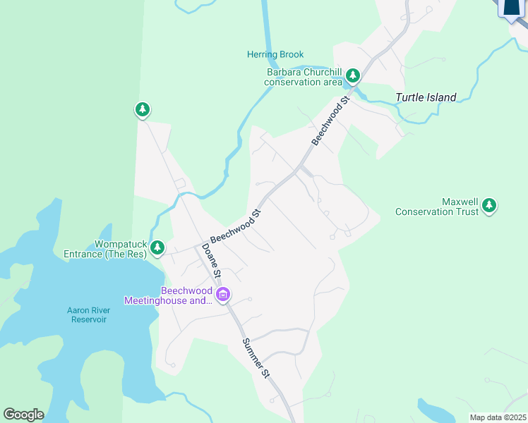 map of restaurants, bars, coffee shops, grocery stores, and more near 474 Beechwood Street in Cohasset