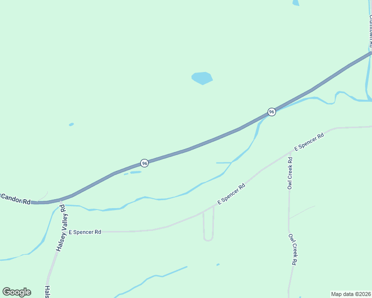 map of restaurants, bars, coffee shops, grocery stores, and more near 307 New York 96 in Spencer