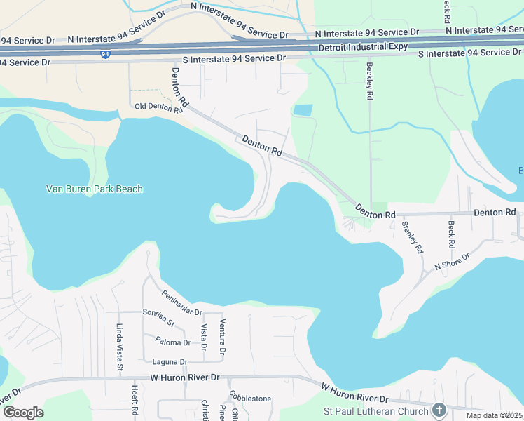 map of restaurants, bars, coffee shops, grocery stores, and more near 48475 Bayshore Drive in Belleville