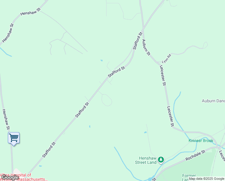 map of restaurants, bars, coffee shops, grocery stores, and more near 1 Victoria Drive in Leicester