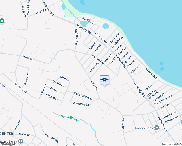 map of restaurants, bars, coffee shops, grocery stores, and more near 297 Tilden Road in Scituate