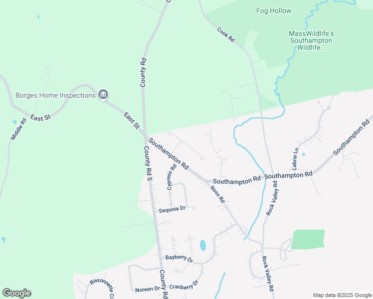 map of restaurants, bars, coffee shops, grocery stores, and more near 413 Southampton Road in Holyoke