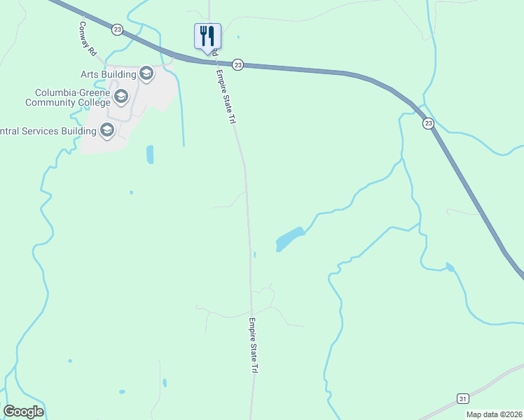 map of restaurants, bars, coffee shops, grocery stores, and more near 311 Middle Road in Hudson