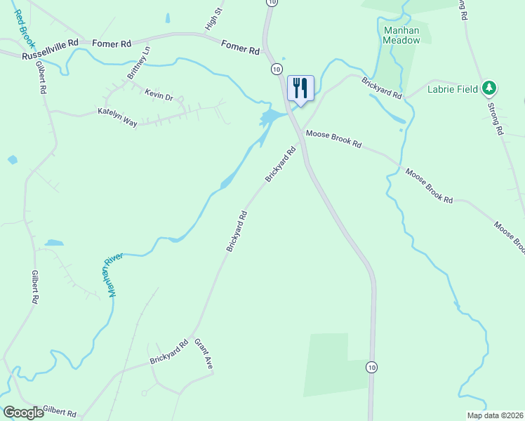map of restaurants, bars, coffee shops, grocery stores, and more near 298 College Highway in Southampton