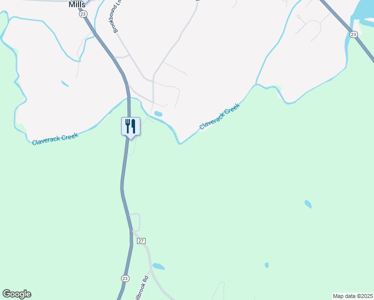 map of restaurants, bars, coffee shops, grocery stores, and more near 68 Van Wyck Lane in Hudson