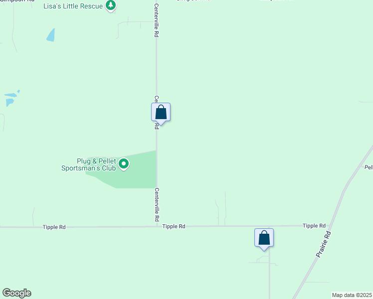 map of restaurants, bars, coffee shops, grocery stores, and more near 4412 Centerville Road in Rockford