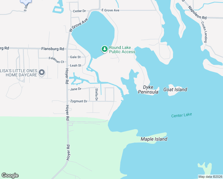 map of restaurants, bars, coffee shops, grocery stores, and more near 4030 Jane Drive in Jackson