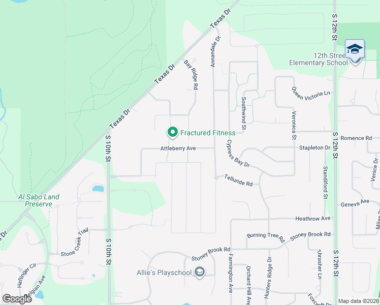 map of restaurants, bars, coffee shops, grocery stores, and more near 5639 Attleberry Avenue in Kalamazoo