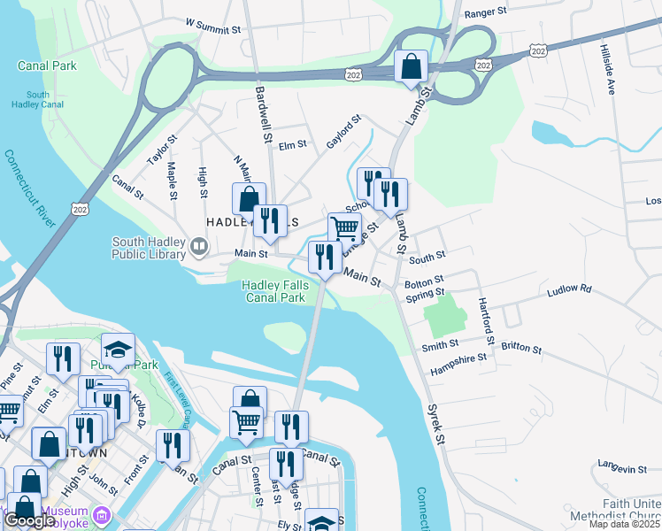 South Hadley MA Walk Score