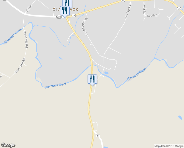 map of restaurants, bars, coffee shops, grocery stores, and more near 863 Route 9H in Claverack