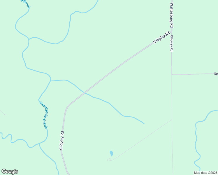 map of restaurants, bars, coffee shops, grocery stores, and more near 5074 S Ripley Rd in Ripley