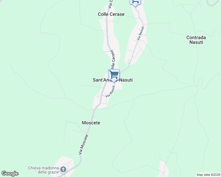 map of restaurants, bars, coffee shops, grocery stores, and more near 105 Contrada Nasuti in Sant'Amato-nasuti