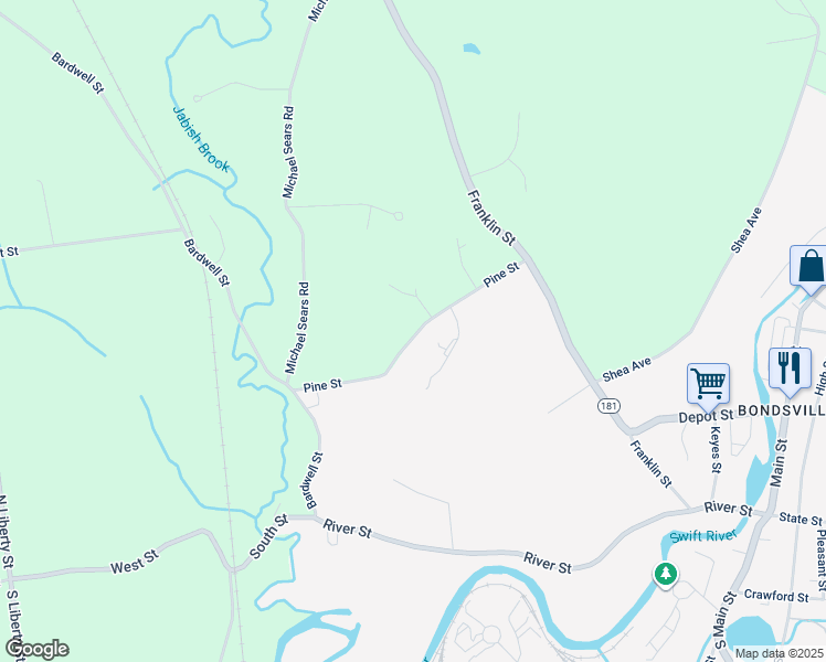 101 Pine Street, Belchertown MA Walk Score