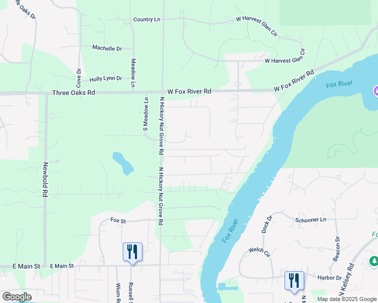 map of restaurants, bars, coffee shops, grocery stores, and more near 28820 West Pittner Avenue in Cary