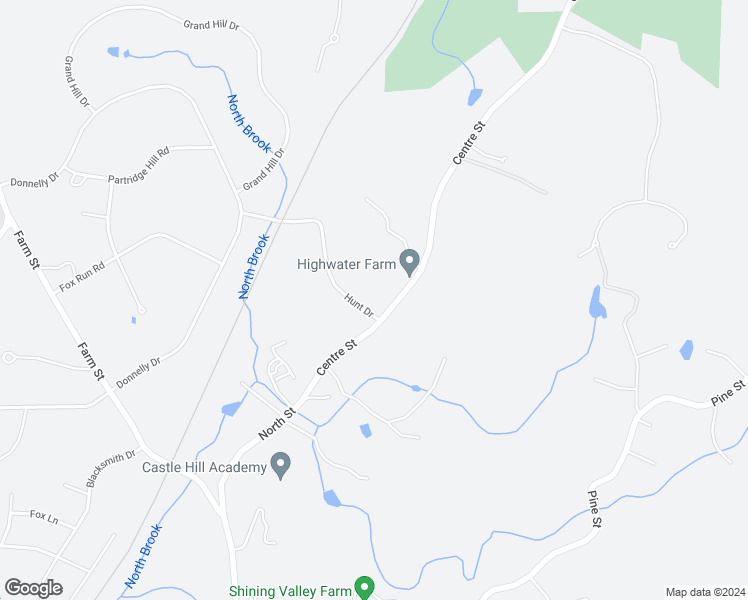map of restaurants, bars, coffee shops, grocery stores, and more near 1 Hunt Drive in Dover