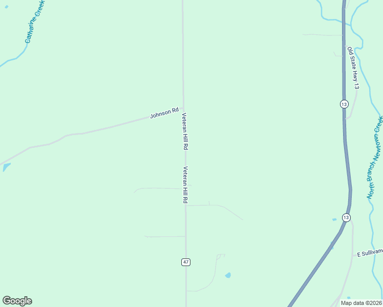 map of restaurants, bars, coffee shops, grocery stores, and more near 478 Veteran Hill Road in Horseheads