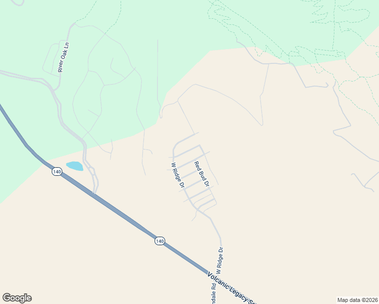 map of restaurants, bars, coffee shops, grocery stores, and more near 5084 Lyptus Lane in Klamath Falls