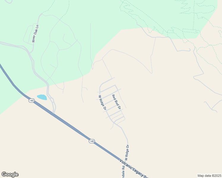 map of restaurants, bars, coffee shops, grocery stores, and more near 5098 Cherry Blossom Lane in Klamath Falls