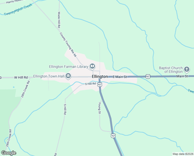 map of restaurants, bars, coffee shops, grocery stores, and more near 749 West Main Street in Kennedy