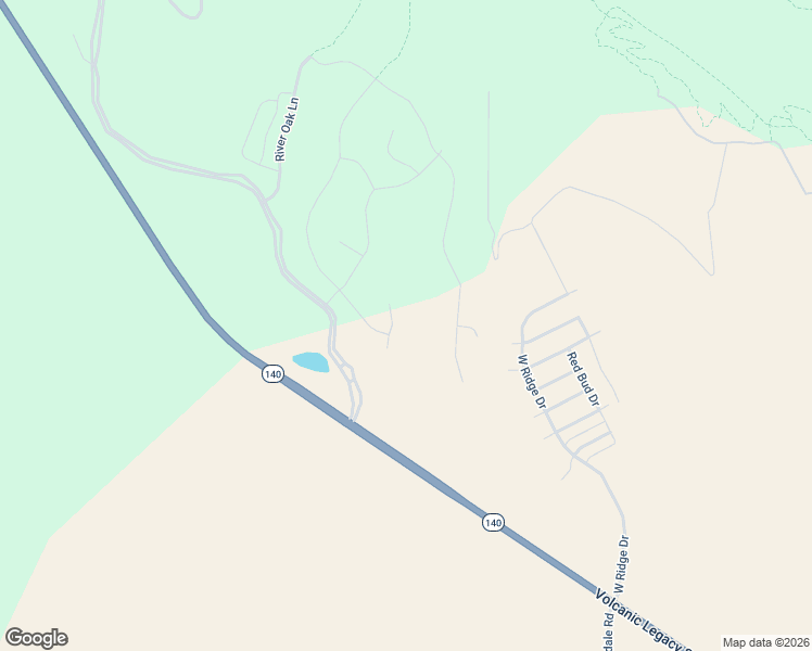 map of restaurants, bars, coffee shops, grocery stores, and more near 1185 Wheeping Birch Court in Klamath Falls