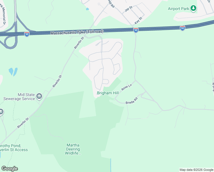 map of restaurants, bars, coffee shops, grocery stores, and more near 33 Robert Circle in Grafton