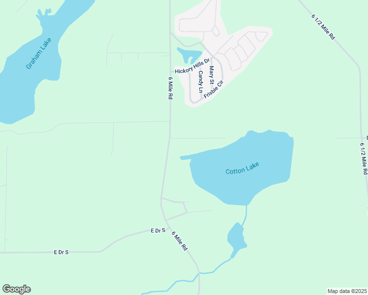 map of restaurants, bars, coffee shops, grocery stores, and more near 120 Cotton Lake Road in Battle Creek