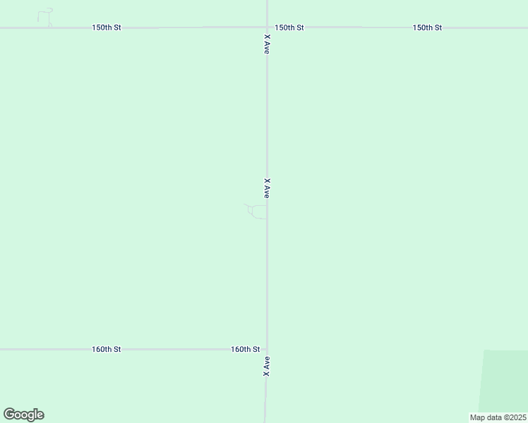 map of restaurants, bars, coffee shops, grocery stores, and more near 1556 X Avenue in Dysart
