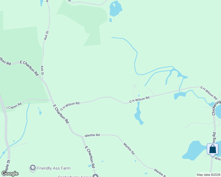 map of restaurants, bars, coffee shops, grocery stores, and more near 25 G H Wilson Road in Spencer