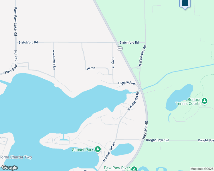 map of restaurants, bars, coffee shops, grocery stores, and more near 8668 High Street in Watervliet