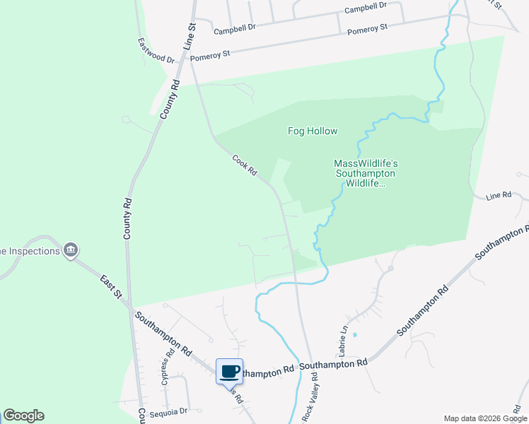 map of restaurants, bars, coffee shops, grocery stores, and more near 30 Cook Road in Southampton