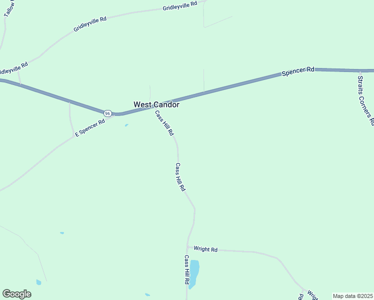 map of restaurants, bars, coffee shops, grocery stores, and more near 37 Cass Hill Road in Candor