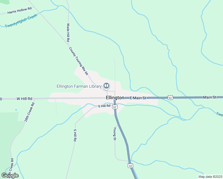 map of restaurants, bars, coffee shops, grocery stores, and more near 748 North Park Street in Gerry