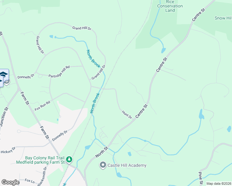 map of restaurants, bars, coffee shops, grocery stores, and more near 4 Hunt Drive in Dover