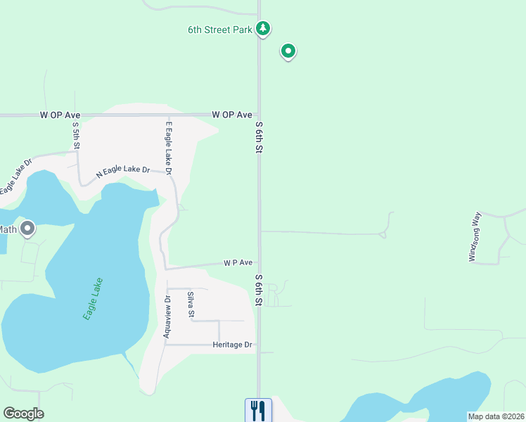 map of restaurants, bars, coffee shops, grocery stores, and more near 6835 South 6th Street in Kalamazoo