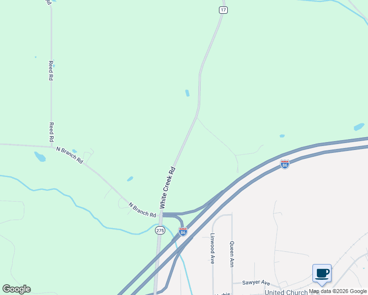 map of restaurants, bars, coffee shops, grocery stores, and more near 5011 New York 17 in Friendship
