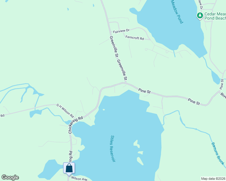 map of restaurants, bars, coffee shops, grocery stores, and more near 6 Williams Drive in Spencer