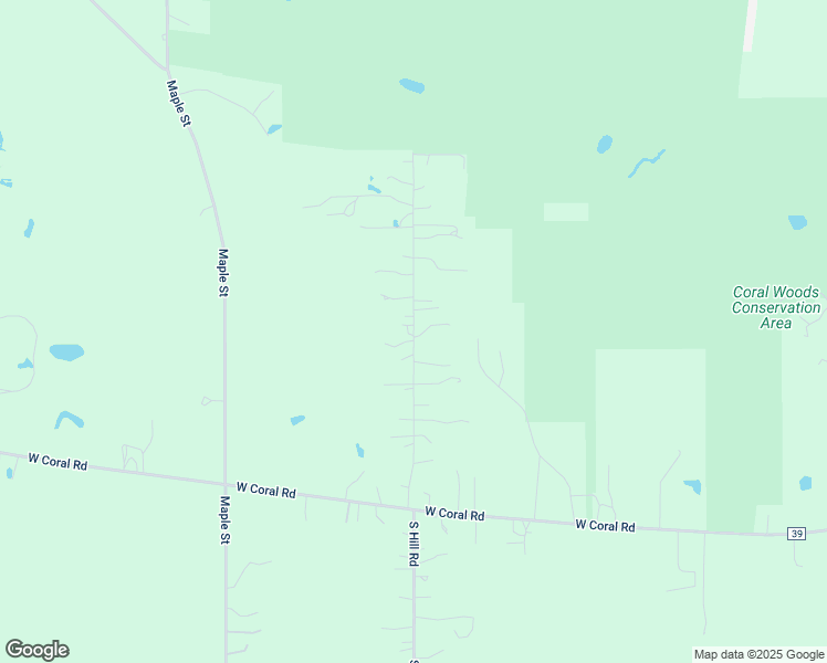 map of restaurants, bars, coffee shops, grocery stores, and more near Hill Road in McHenry County