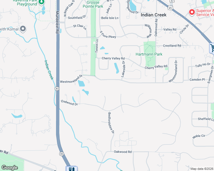 map of restaurants, bars, coffee shops, grocery stores, and more near 895 Westmoreland Drive in Vernon Hills