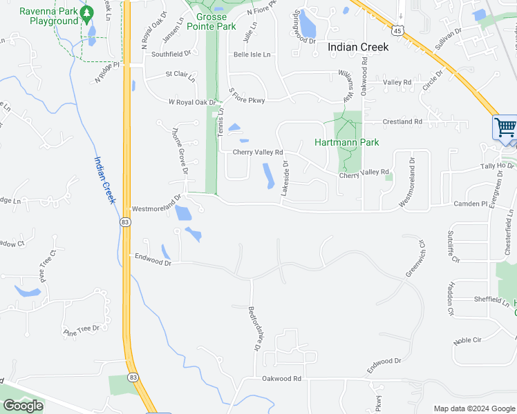map of restaurants, bars, coffee shops, grocery stores, and more near 855 Westmoreland Drive in Vernon Hills