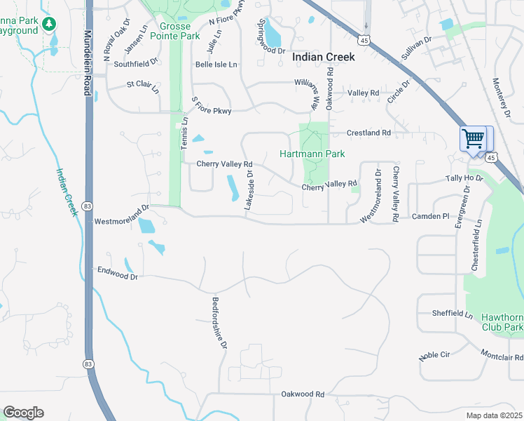 map of restaurants, bars, coffee shops, grocery stores, and more near 795 Court of Spruce in Vernon Hills