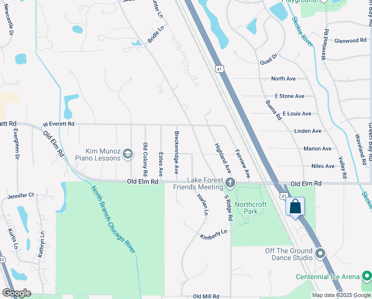 map of restaurants, bars, coffee shops, grocery stores, and more near 262 Wilshire Road in Lake Forest