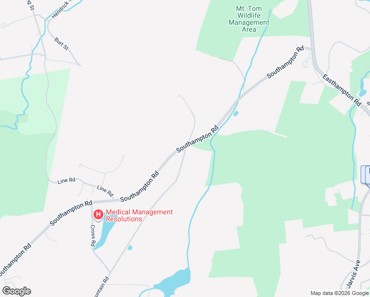 map of restaurants, bars, coffee shops, grocery stores, and more near 147 Southampton Road in Holyoke