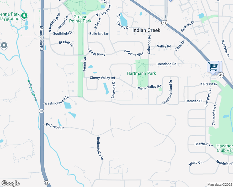 map of restaurants, bars, coffee shops, grocery stores, and more near 795 Court of Spruce in Vernon Hills