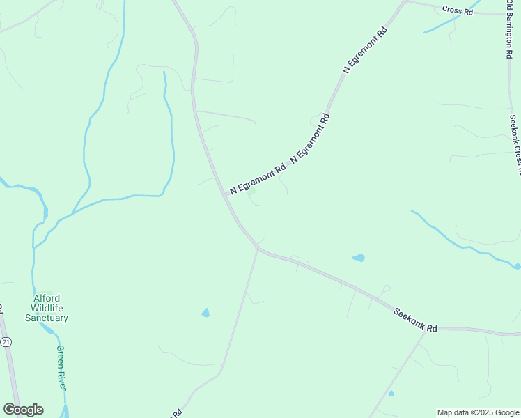 map of restaurants, bars, coffee shops, grocery stores, and more near 135 North Egremont Road in Great Barrington