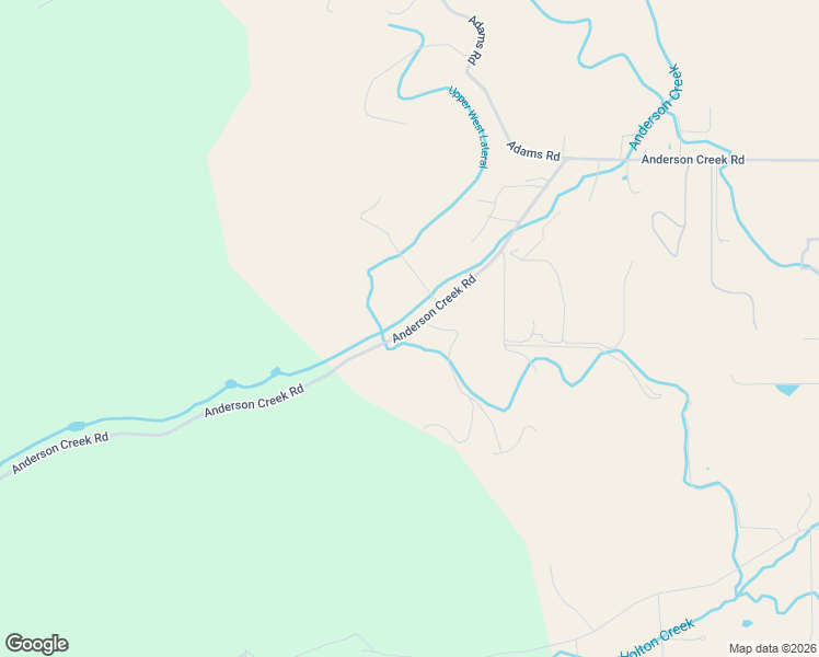 map of restaurants, bars, coffee shops, grocery stores, and more near 1848 Anderson Creek Road in Talent