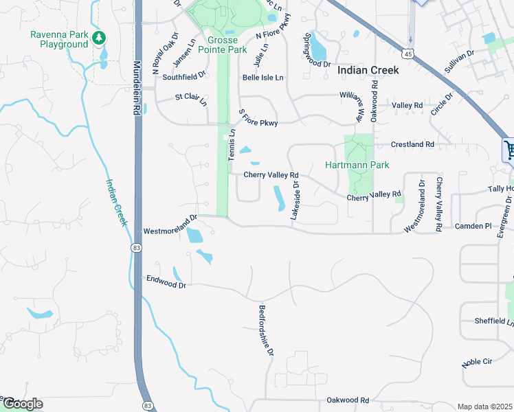map of restaurants, bars, coffee shops, grocery stores, and more near 915 South Ct of Shorewood in Vernon Hills