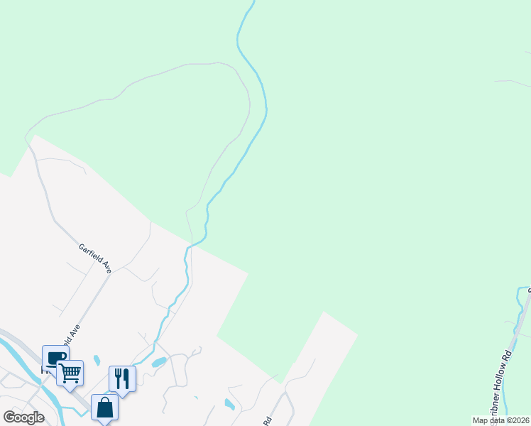 map of restaurants, bars, coffee shops, grocery stores, and more near in Hunter