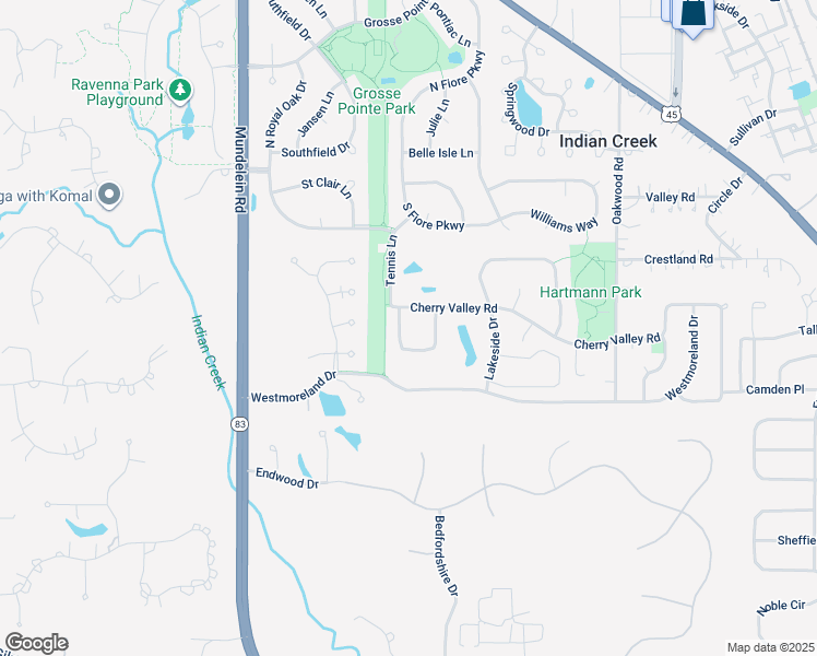 map of restaurants, bars, coffee shops, grocery stores, and more near 219 West Ct of Shorewood in Vernon Hills